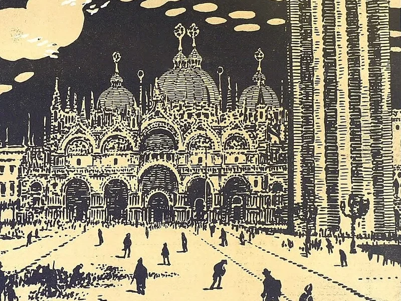 1872-Llorenç Brunet - La Sfera, Le città della guerra, Venezia